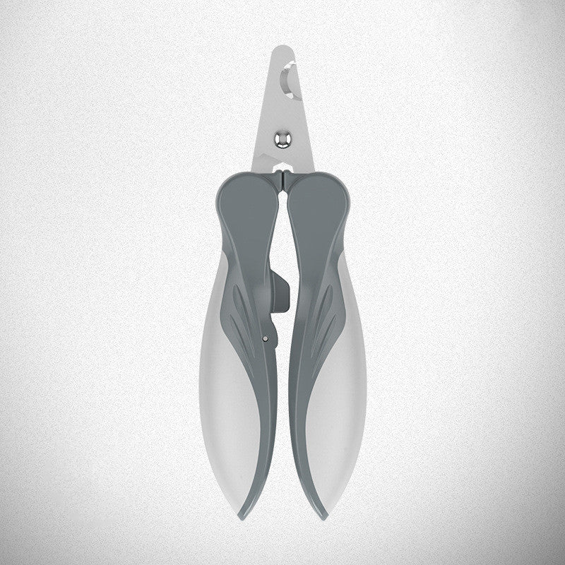 Furly nail clipper with grey grips